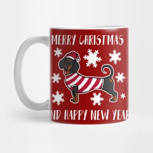 Merry Xmas for dachshund lovers Mug